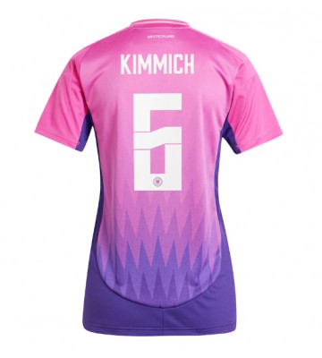 Tyskland Joshua Kimmich #6 Bortatröja Kvinnor EM 2024 Kortärmad